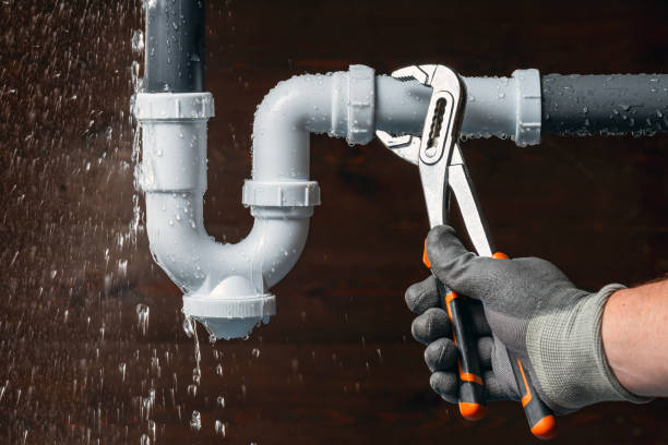 Professional Leak Detection technician working in Calverton, MD